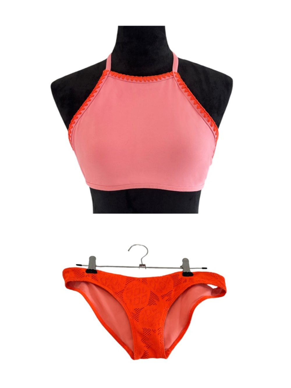 🥝 3 for 35- Surf Style Crisscross Back Aerie Bikini Set